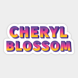 Cheryl Blossom Sticker